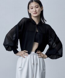 Firsthand | Firsthand/ファーストハンド ボリュームスリーブシアーニットカーディガン(カーディガン/ボレロ)