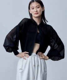 Firsthand | Firsthand/ファーストハンド ボリュームスリーブシアーニットカーディガン(カーディガン/ボレロ)