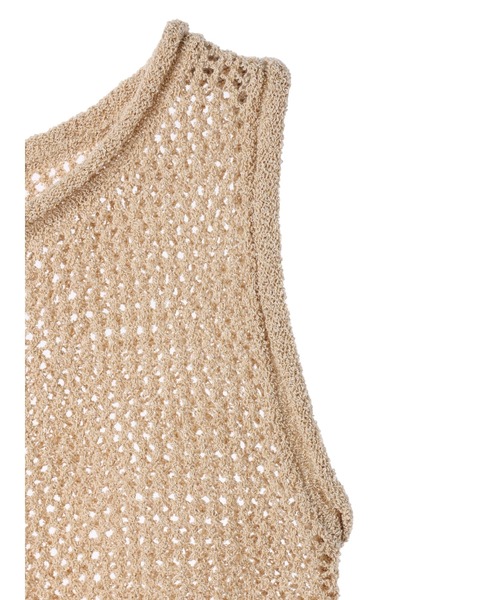 DURAS（デュラス）の「Side open knit（ニット/セーター・レディース・ブラック/ベージュ/グリーン・FREE）」の6枚目の写真