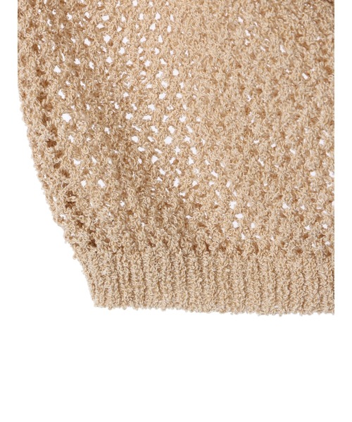 DURAS（デュラス）の「Side open knit（ニット/セーター・レディース・ブラック/ベージュ/グリーン・FREE）」の7枚目の写真