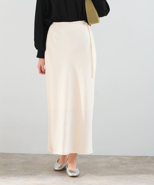 【セール】リップルサテンスカート（スカート）｜URBAN RESEARCH ROSSO WOMEN（アーバンリサーチ ロッソ）