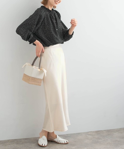 【セール】リップルサテンスカート（スカート）｜URBAN RESEARCH ROSSO WOMEN（アーバンリサーチ ロッソ）