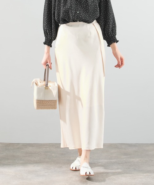 【セール】リップルサテンスカート（スカート）｜URBAN RESEARCH ROSSO WOMEN（アーバンリサーチ ロッソ）