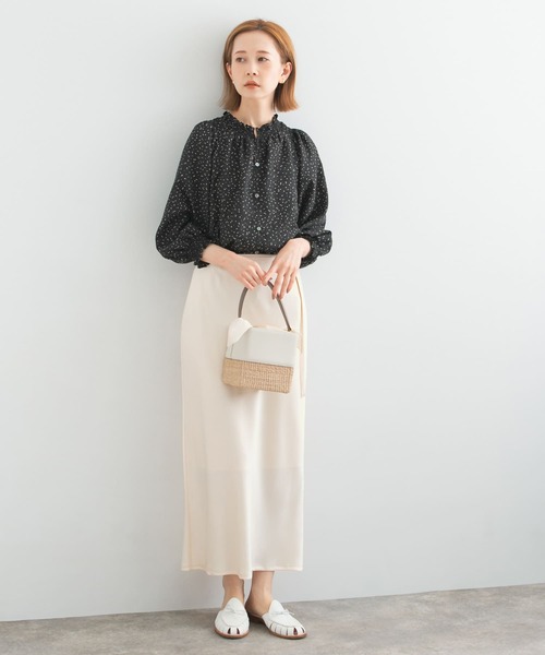 【セール】リップルサテンスカート（スカート）｜URBAN RESEARCH ROSSO WOMEN（アーバンリサーチ ロッソ）