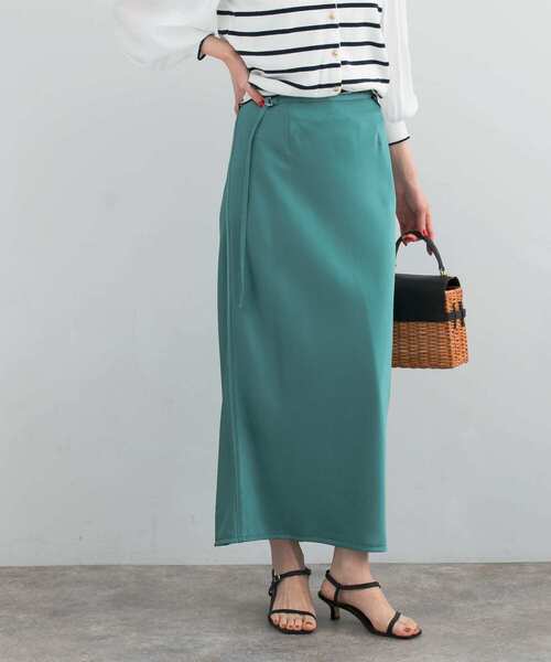 【セール】リップルサテンスカート（スカート）｜URBAN RESEARCH ROSSO WOMEN（アーバンリサーチ ロッソ）