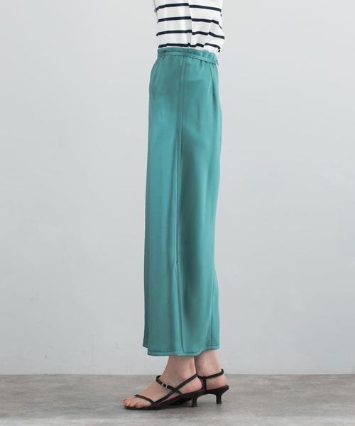 【セール】リップルサテンスカート（スカート）｜URBAN RESEARCH ROSSO WOMEN（アーバンリサーチ ロッソ）