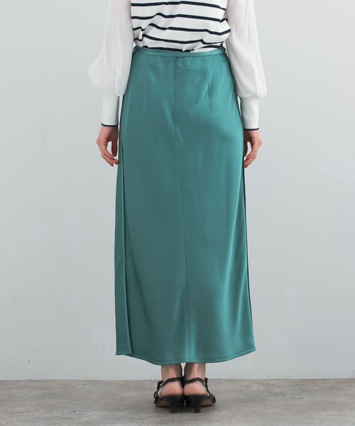 【セール】リップルサテンスカート（スカート）｜URBAN RESEARCH ROSSO WOMEN（アーバンリサーチ ロッソ）