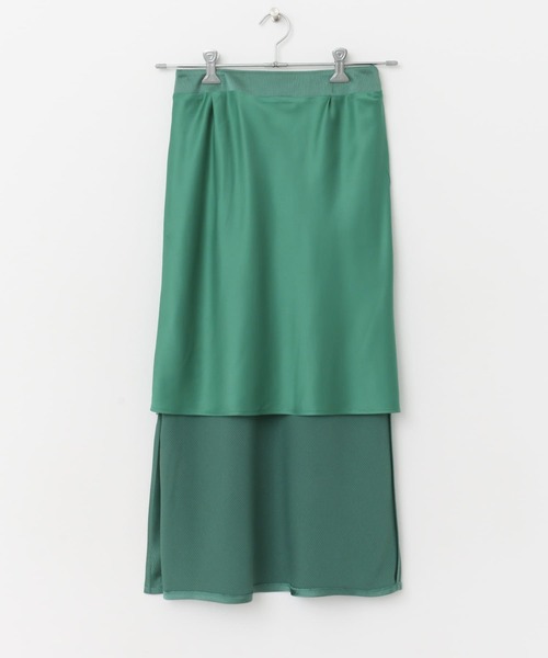 【セール】リップルサテンスカート（スカート）｜URBAN RESEARCH ROSSO WOMEN（アーバンリサーチ ロッソ）