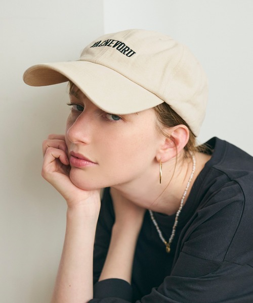 coca(coca)(コカ)の「アソートロゴキャップ(キャップ・レディース・ブルー/ライトベージュ/ブラック・ONE SIZE)」の2枚目の写真