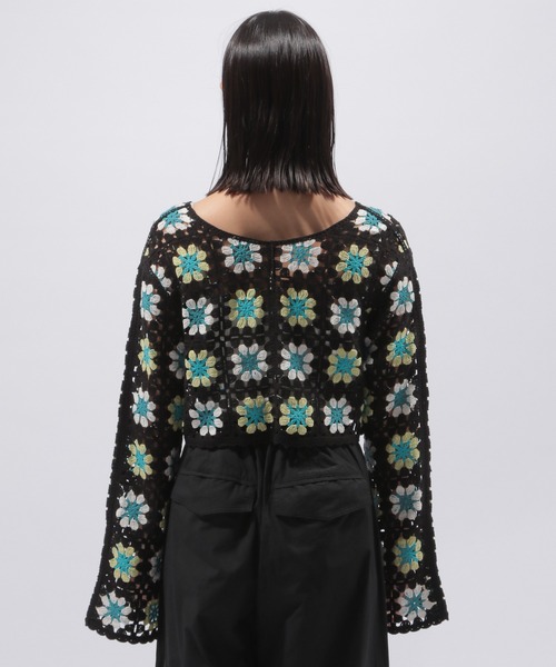 PAGEBOY（ページボーイ）の「クロシェライクボレロ（カーディガン/ボレロ・レディース・ホワイト系その他/ブラック/オフホワイト・FREE）」の16枚目の写真