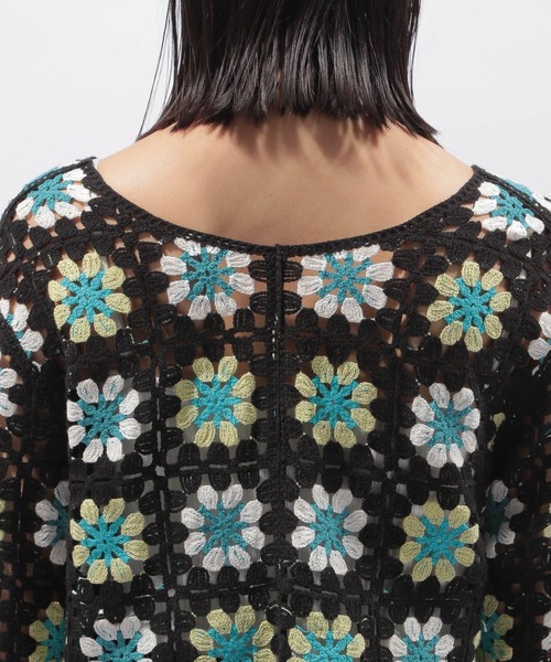 PAGEBOY（ページボーイ）の「クロシェライクボレロ（カーディガン/ボレロ・レディース・ホワイト系その他/ブラック/オフホワイト・FREE）」の17枚目の写真