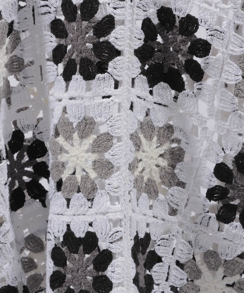 PAGEBOY（ページボーイ）の「クロシェライクボレロ（カーディガン/ボレロ・レディース・ホワイト系その他/ブラック/オフホワイト・FREE）」の11枚目の写真