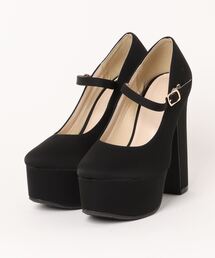 Elvis Luce（エルビスルーチェ）の「ElvisLuce(エルビスルーチェ)13.5cm厚底ストームヒールパンプス（パンプス）」