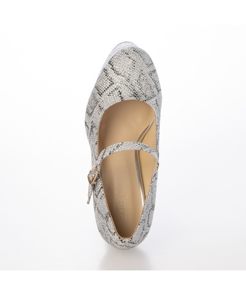 Elvis Luce（エルビスルーチェ）の「ElvisLuce(エルビスルーチェ)13.5cm厚底ストームヒールパンプス（パンプス・レディース・ホワイト/ブラック/ブラック系その他/ゴールド/ブラック系その他2/グレー系その他/ブラック系その他3/シルバー・M/L/LL/S）」の14枚目の写真