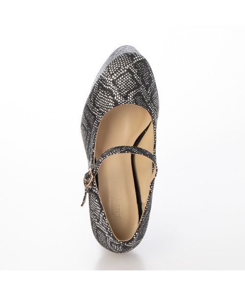 Elvis Luce（エルビスルーチェ）の「ElvisLuce(エルビスルーチェ)13.5cm厚底ストームヒールパンプス（パンプス・レディース・ホワイト/ブラック/ブラック系その他/ゴールド/ブラック系その他2/グレー系その他/ブラック系その他3/シルバー・M/L/LL/S）」の13枚目の写真