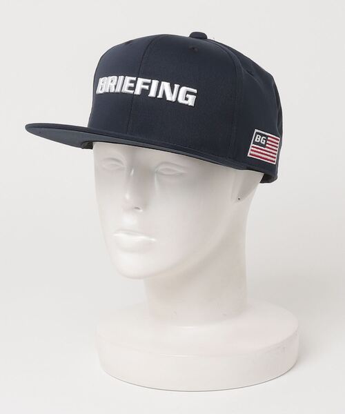 BRIEFING（ブリーフィング）の「【完売カラー9月上旬～中旬頃入荷予定】MENS BASIC FLAT VISOR CAP（キャップ・メンズ・ホワイト/ネイビー/ベージュ/オリーブ/ブラック・FREE）」の5枚目の写真
