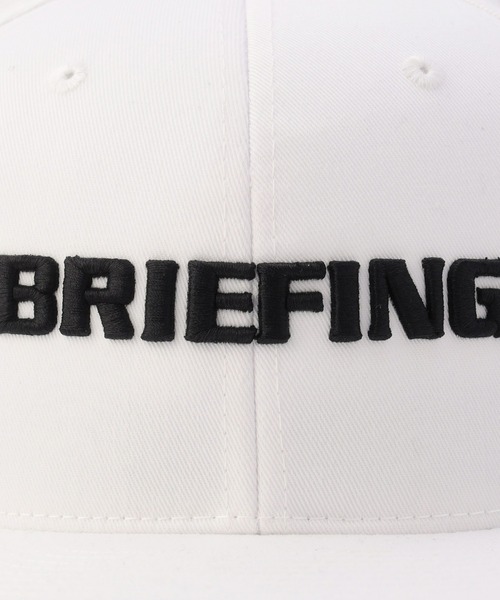 BRIEFING（ブリーフィング）の「【完売カラー9月上旬～中旬頃入荷予定】MENS BASIC FLAT VISOR CAP（キャップ・メンズ・ホワイト/ネイビー/ベージュ/オリーブ/ブラック・FREE）」の11枚目の写真