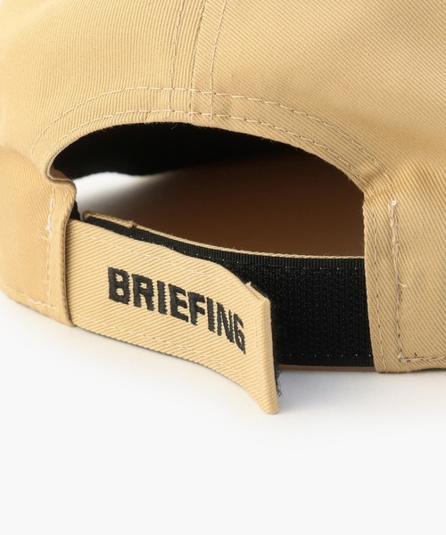 BRIEFING（ブリーフィング）の「【完売カラー9月上旬～中旬頃入荷予定】MENS BASIC FLAT VISOR CAP（キャップ・メンズ・ホワイト/ネイビー/ベージュ/オリーブ/ブラック・FREE）」の9枚目の写真