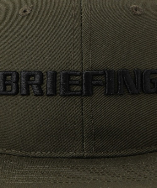 BRIEFING（ブリーフィング）の「【完売カラー9月上旬～中旬頃入荷予定】MENS BASIC FLAT VISOR CAP（キャップ・メンズ・ホワイト/ネイビー/ベージュ/オリーブ/ブラック・FREE）」の15枚目の写真