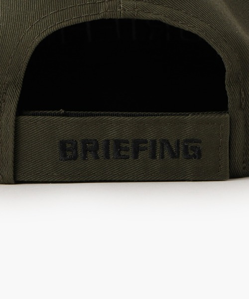 BRIEFING（ブリーフィング）の「【完売カラー9月上旬～中旬頃入荷予定】MENS BASIC FLAT VISOR CAP（キャップ・メンズ・ホワイト/ネイビー/ベージュ/オリーブ/ブラック・FREE）」の16枚目の写真