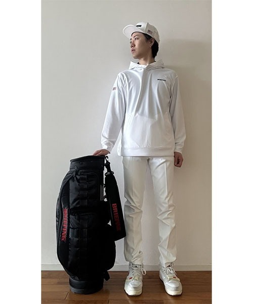 BRIEFING（ブリーフィング）の「【完売カラー9月上旬～中旬頃入荷予定】MENS BASIC FLAT VISOR CAP（キャップ・メンズ・ホワイト/ネイビー/ベージュ/オリーブ/ブラック・FREE）」の19枚目の写真