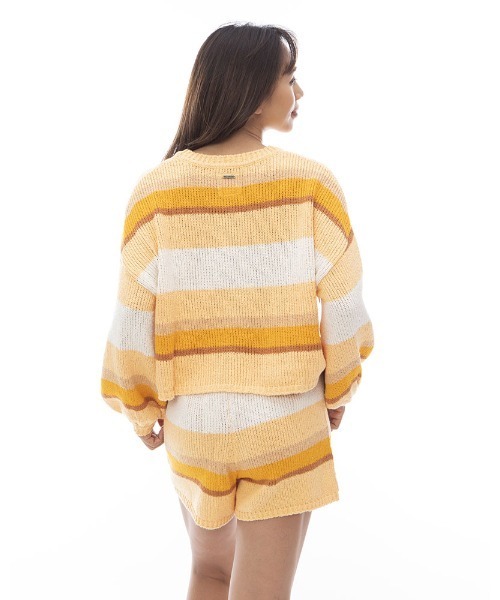 BILLABONG（ビラボン）の「BILLABONG レディース SOL TIME セーター 【2024年春夏モデル】/ビラボンニット（ニット/セーター・レディース・マルチ・MEDIUM）」の5枚目の写真