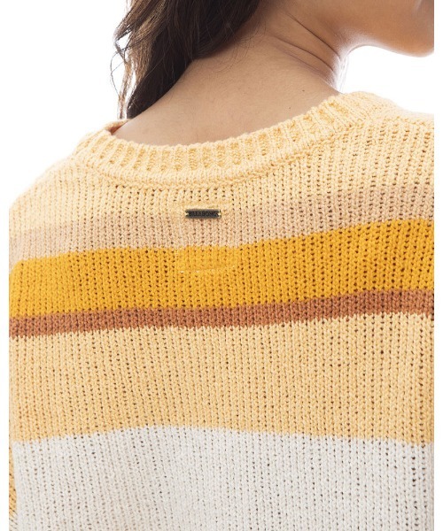 BILLABONG（ビラボン）の「BILLABONG レディース SOL TIME セーター 【2024年春夏モデル】/ビラボンニット（ニット/セーター・レディース・マルチ・MEDIUM）」の6枚目の写真