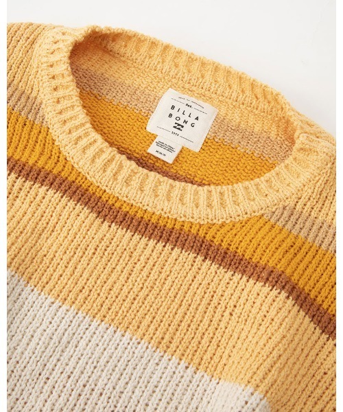 BILLABONG（ビラボン）の「BILLABONG レディース SOL TIME セーター 【2024年春夏モデル】/ビラボンニット（ニット/セーター・レディース・マルチ・MEDIUM）」の7枚目の写真