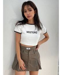GYDA | MISTEROリンガーショートTシャツ(Tシャツ/カットソー)