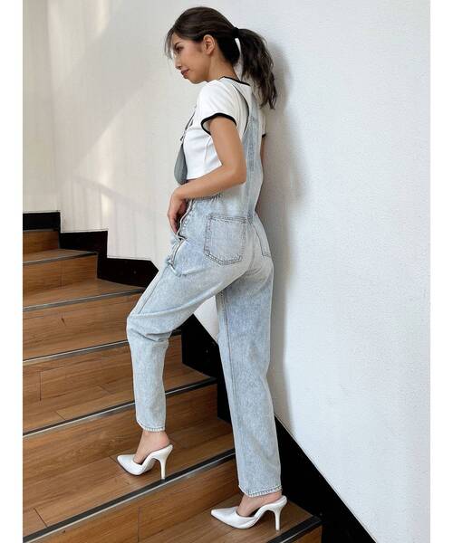 GYDA（ジェイダ）の「MISTEROリンガーショートTシャツ（Tシャツ/カットソー・レディース・オフホワイト/ブラック・FREE）」の15枚目の写真