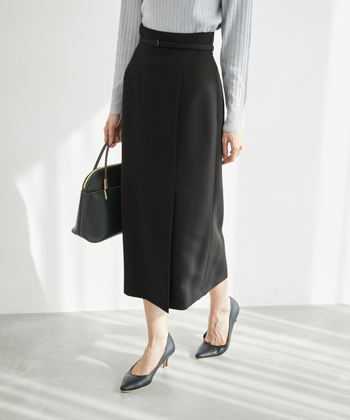 ROPE' PICNIC(ロペピクニック)の「【一部店舗限定34-42サイズ】360°ウルトラストレッチ/タイトスカート(スカート・レディース・ブラック/イエロー系その他3/ネイビー・36/38/40)」の5枚目の写真