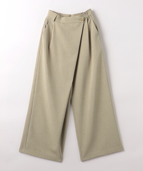 CITEN（シテン）の「＜CITEN＞ラップ ワイド パンツ（その他パンツ・レディース・ダークグレー/ベージュ・S/M）」の16枚目の写真