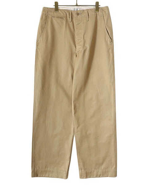 CIOTA（シオタ）の「CIOTA / シオタ：スビンコットン ウエポン43カーキ チノパンツ：PTLM-130[STD]（チノパンツ・メンズ・ベージュ・5/4）」の3枚目の写真