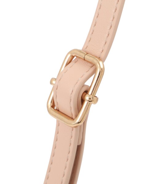 EDIT COLOGNE（エディットコロン）の「キルティングトートバッグ（ショルダーバッグ・レディース・ブラック/ホワイト/ピンク・ﾌﾘ-）」の12枚目の写真