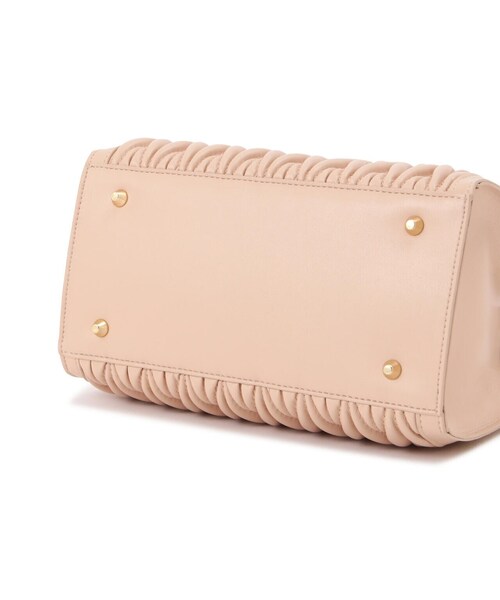 EDIT COLOGNE（エディットコロン）の「キルティングトートバッグ（ショルダーバッグ・レディース・ブラック/ホワイト/ピンク・ﾌﾘ-）」の13枚目の写真