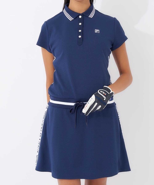 FILA GOLF(フィラゴルフ )の「【FILA GOLF/フィラゴルフ】レディースワンピース ゴルフ(ワンピース・レディース・ホワイト/ネイビー・LARGE/X-LARGE/MEDIUM)」の15枚目の写真