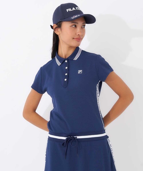 FILA GOLF(フィラゴルフ )の「【FILA GOLF/フィラゴルフ】レディースワンピース ゴルフ(ワンピース・レディース・ホワイト/ネイビー・LARGE/X-LARGE/MEDIUM)」の12枚目の写真