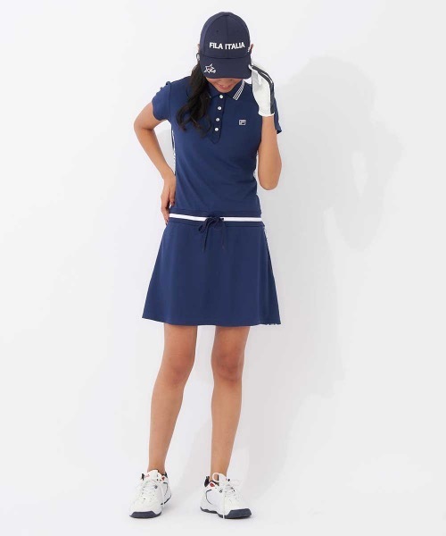 FILA GOLF(フィラゴルフ )の「【FILA GOLF/フィラゴルフ】レディースワンピース ゴルフ(ワンピース・レディース・ホワイト/ネイビー・LARGE/X-LARGE/MEDIUM)」の9枚目の写真