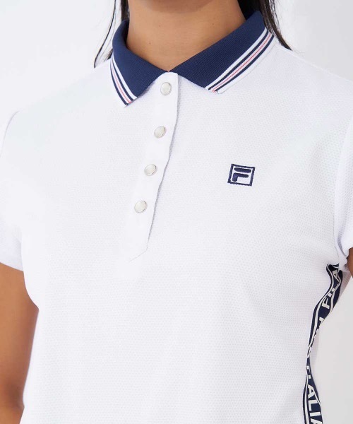 FILA GOLF(フィラゴルフ )の「【FILA GOLF/フィラゴルフ】レディースワンピース ゴルフ(ワンピース・レディース・ホワイト/ネイビー・LARGE/X-LARGE/MEDIUM)」の6枚目の写真