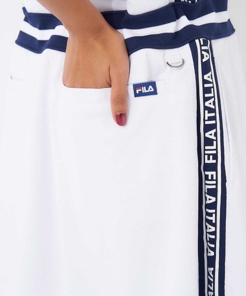 FILA GOLF(フィラゴルフ )の「【FILA GOLF/フィラゴルフ】レディースワンピース ゴルフ(ワンピース・レディース・ホワイト/ネイビー・LARGE/X-LARGE/MEDIUM)」の3枚目の写真