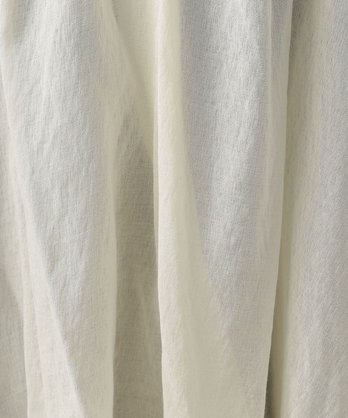 BAYFLOW（ベイフロー）の「シアーBIGシャツプルオーバー（シャツ/ブラウス・レディース・オフホワイト/ピンク/モカ・FREE）」の18枚目の写真