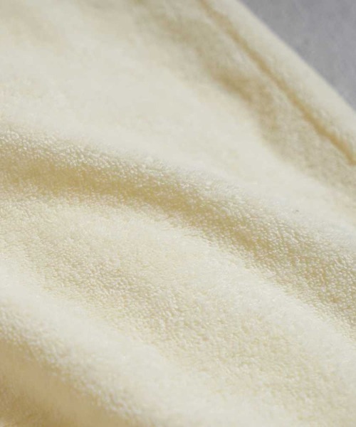 NAOMI ITO（ナオミイトウ）の「【NAOMI ITO(ナオミイトウ)】 オーガニックパイル 半袖2wayドレス 50～70cm（ロンパース・キッズ・ライトグリーン/クリーム・50-70cm）」の3枚目の写真