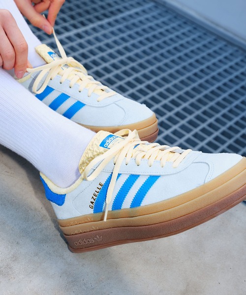 adidas gazelle ガゼル ボールド Wスニーカー 23.5 adidas スニーカー ガゼルボールド / Gazelle Bold 厚底