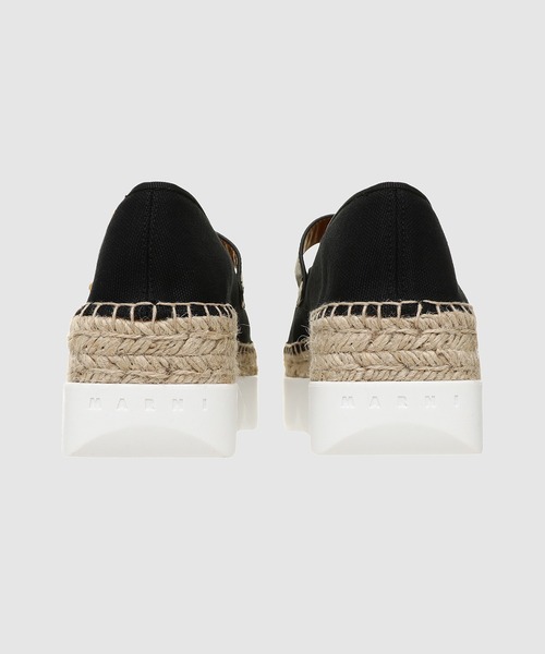 MARNI（マルニ）の「CANVAS MARY JANE / メリージェーンシューズ（その他シューズ・レディース・ブラック・37(24cm)/36(23cm)/35(22cm)）」の4枚目の写真
