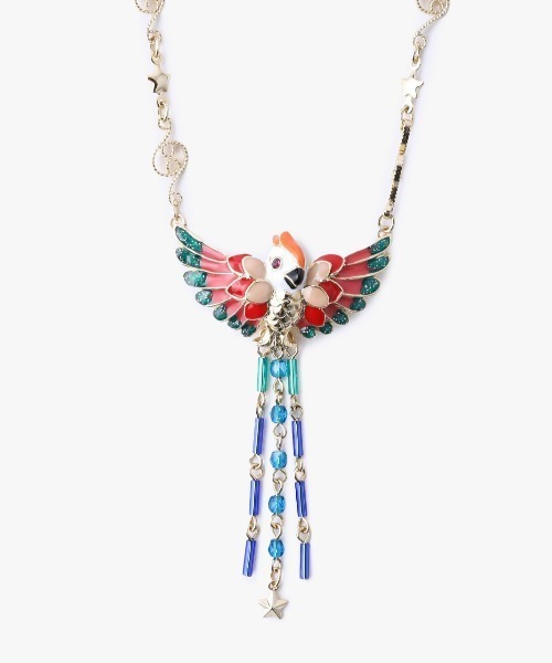 ANNA SUI（アナスイ）の「オウムモチーフ ネックレス