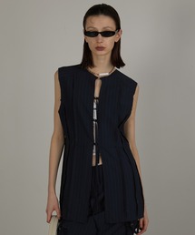 PRANK PROJECT | クロスカットオフ2WAYノースリーブトップ / Cross Cut-off 2WAY Sleeveless Top(シャツ/ブラウス)