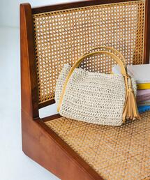 RODE SKO | タッセル付ペーパーミニバッグ(ハンドバッグ)