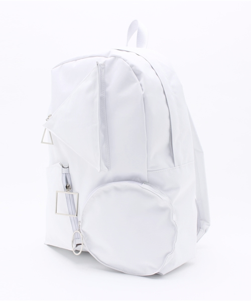 IKUMI(イクミ)の「○△□BACKPACK(バックパック/リュック・レディース・ホワイト・フリ-)」の2枚目の写真