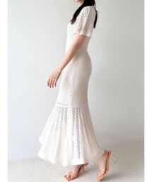 RESEXXY | クロシェニットワンピース(ワンピース)