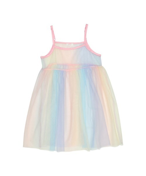 BABYDOLL(ベビードール)の「チュールキャミ付きワンピース 2点セット 9351K(ワンピース・キッズ・ベビーピンク/ブラック・110cm/120cm/130cm/140cm/90cm/100cm)」の7枚目の写真